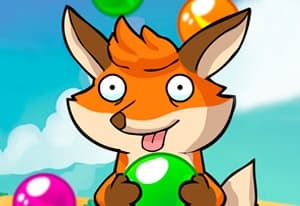Little Fox Bubble Spinner Pop oyun kapağı