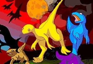 Dino Run: Escape Extinction! oyun kapağı