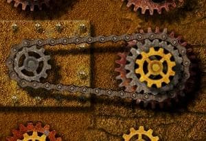 Gears and Chains Spin It oyun kapağı