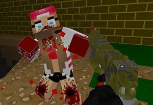 Blocky Combat Swat: Killing Zombie oyun kapağı