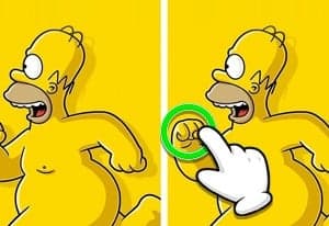 Find the Difference: The Simpsons oyun kapağı