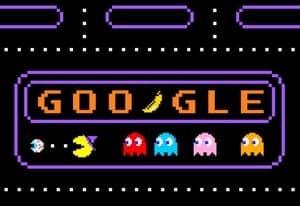 PAC-MAN Halloween Google oyun kapağı