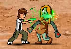 Ben 10 vs Zombies oyun kapağı