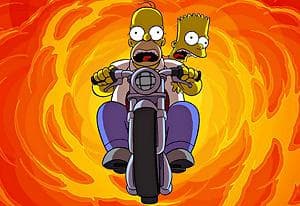 The Simpsons: Family Race oyun kapağı