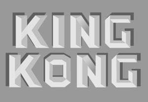 King Kong in 30 seconds oyun kapağı