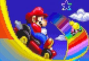 Better Colors Mario Kart: Super Circuit oyun kapağı