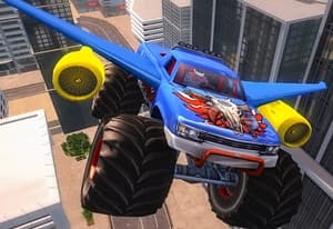 Real Flying Truck Simulator 3D oyun kapağı