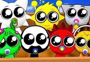 Sprunki Babies oyun kapağı