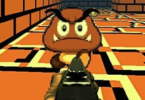 Mario FPS oyun kapağı