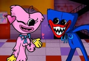 FNF: Huggy Wuggy and Kissy Missy oyun kapağı