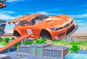 Flying Car Extreme Simulator oyun kapağı
