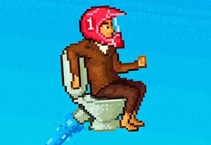 Pixel Toilet oyun kapağı