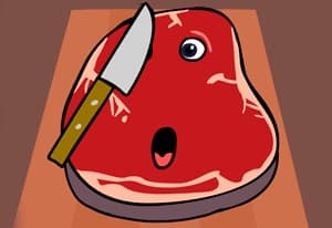 Charlie the Steak 2D oyun kapağı