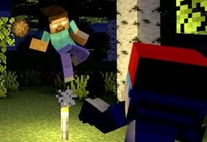 Funkcraft: FNF vs Herobrine oyun kapağı