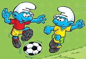Smurfs Football Match oyun kapağı