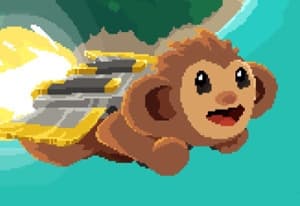 Super Rocket Monkey oyun kapağı