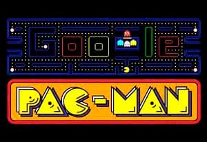 Google PacMan oyun kapağı