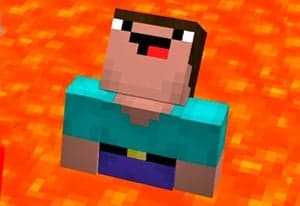 Noob vs Lava oyun kapağı