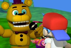 FNF: FNaF World oyun kapağı