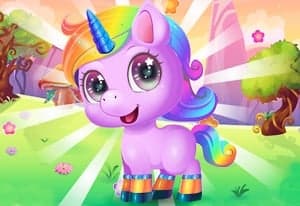 Cute Unicorn Care oyun kapağı