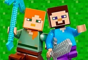 Lego Minecraft oyun kapağı