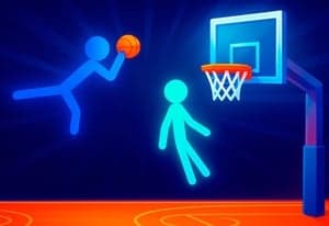Ragdoll Basketball 2 Players oyun kapağı