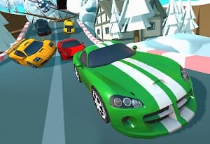 Cartoon Racers: North Pole oyun kapağı
