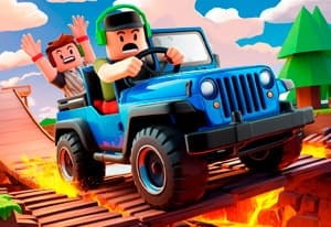 Obby Monster Truck oyun kapağı