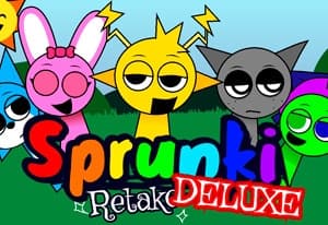 Sprunki Retake Deluxe oyun kapağı