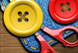 Buttons and Scissors oyun kapağı