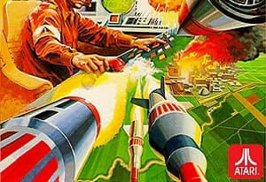 Missile Command Atari oyun kapağı