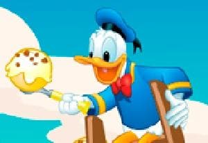 Donald Duck Ice Cream Scoop oyun kapağı