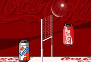 Coca-Cola Volleyball oyun kapağı