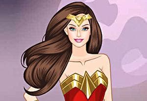 Barbie Superhero Dress Up oyun kapağı