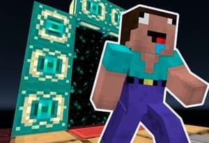 Noob Steve end Game oyun kapağı