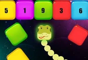 Snake Blocks and Numbers oyun kapağı
